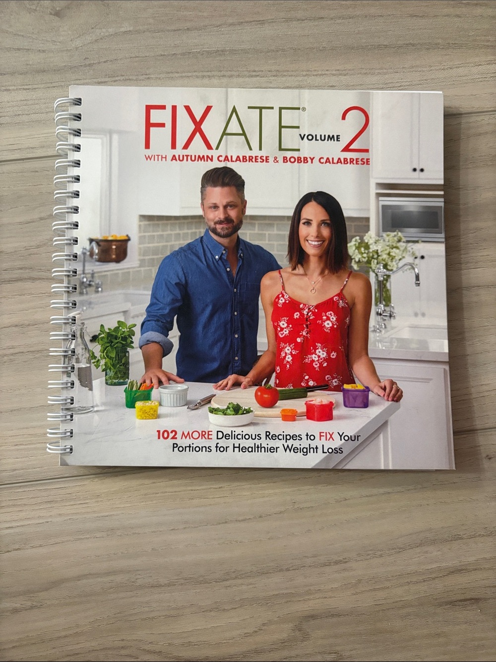 Beachbody FIXATE Volume 2 Cookbook - Red & Blue